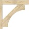 Ekena Millwork Westlake Block Rough Sawn Outlooker, Douglas Fir, 6"W x 28"D x 28"H OUT06X28X28WTL05RDF - alternate 3